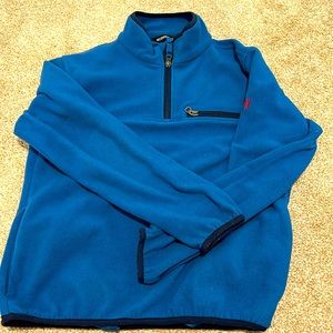Blue microfleece jacket size 12